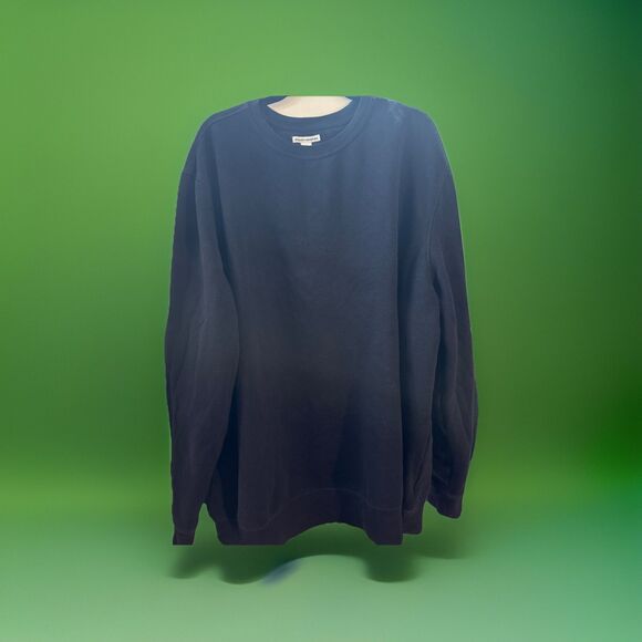 Men’s Black Sweatshirt Amazon Basics Size 3XLT Heavyweight EUC - Picture 1 of 6